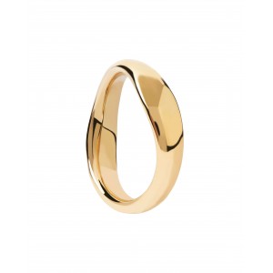 PD PAOLA Δαχτυλίδι Motion Pirouette Gold από επιχρυσωμένο ασήμι 925 AN01-462-14 (No54)